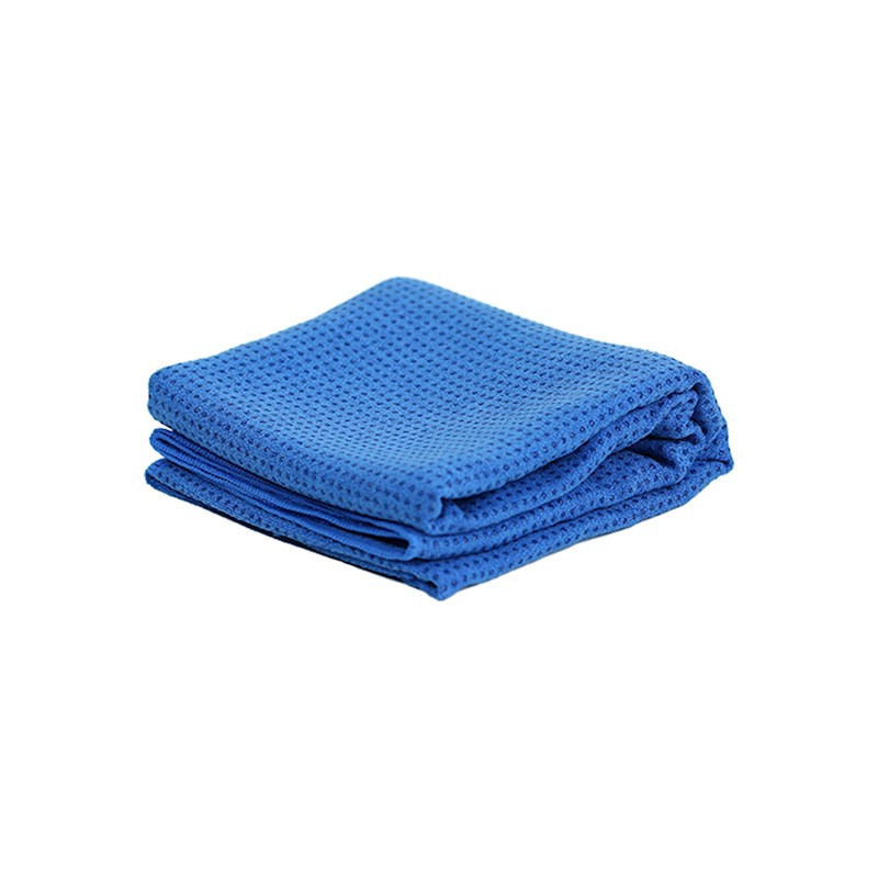 Toalla Yoga Antideslizante Azul - silicona