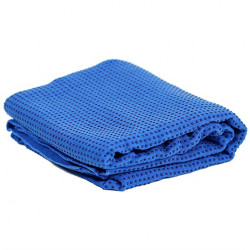 Toalla Yoga Antideslizante Azul - PVC
