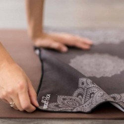 Toalla de manos, Mandala Negra- Yoga Design -