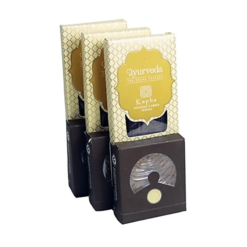 Incienso Ayurvédico de Pachuli y Ámbar ( KAPHA ) (1 paq.)