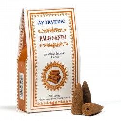 CONOS DE INCIENSO DE REFLUJO- PALO SANTO AYURVÉDICO
