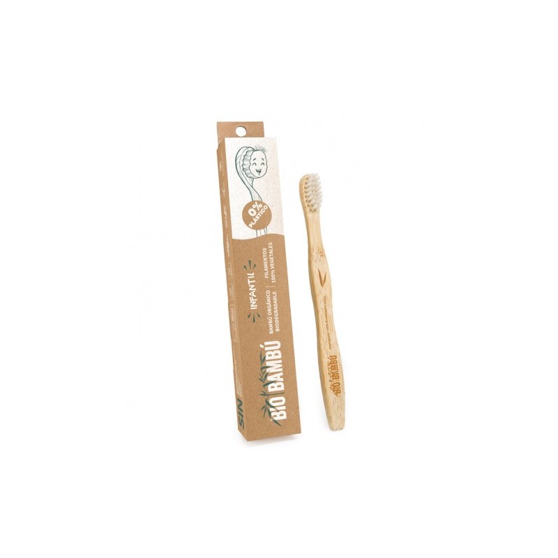 Cepillo dientes bambú Zero waste infantil