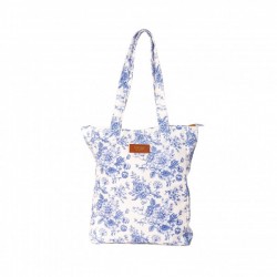 BOLSO TOTE BAG DISEÑO FLORAL