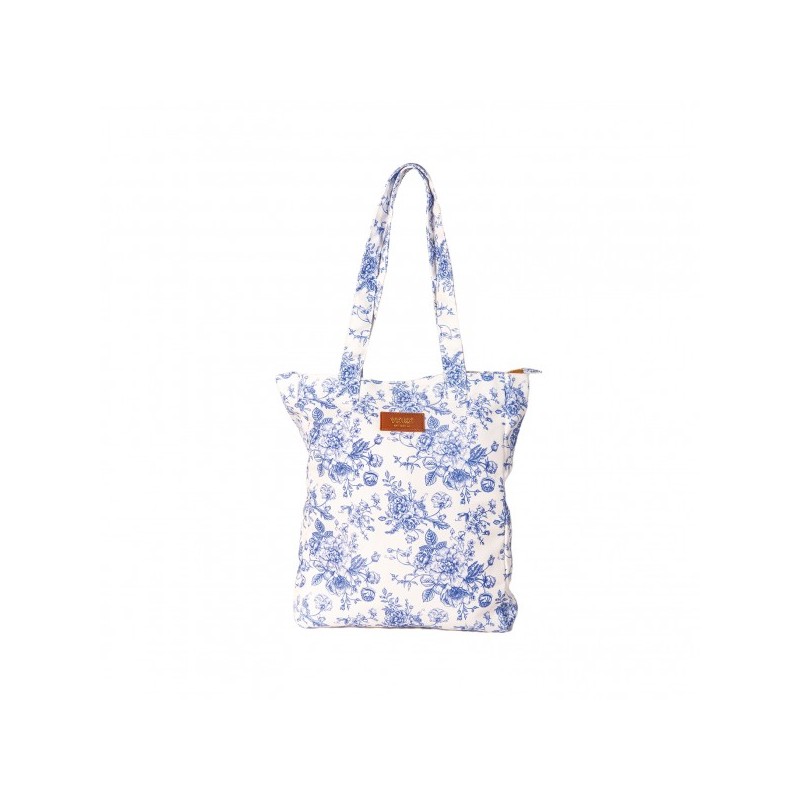 BOLSO TOTE BAG DISEÑO FLORAL