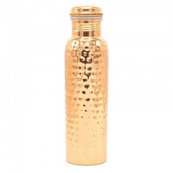 BOTELLA COBRE MARTILLADA 900 ML