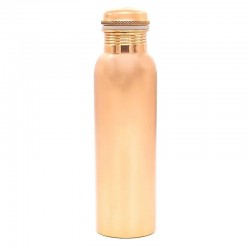 BOTELLA DE COBRE PULIDA 900 ML